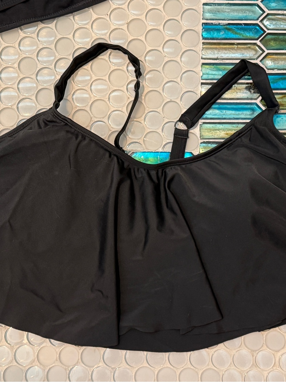 NWT - Women’s Black Swim Set - Swim Shorts and Two Tops - Picture 3 of 8